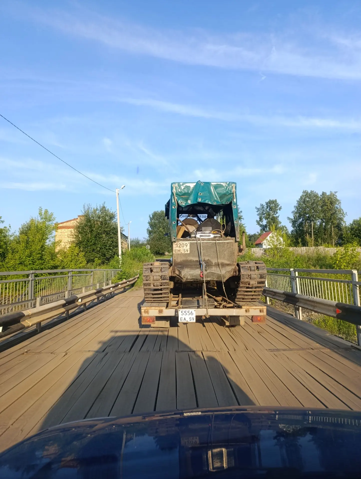 Выезд последней техники со слёта