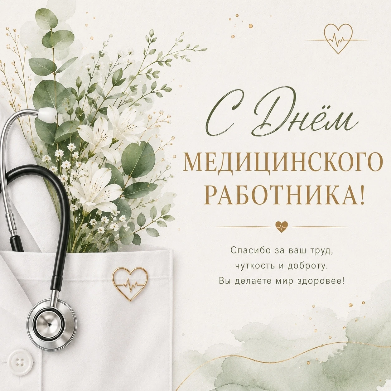 Поздравляем наших дорогих школьных медицинских работников Яну Аркадьевну и Ольгу Сергеевну с их проф