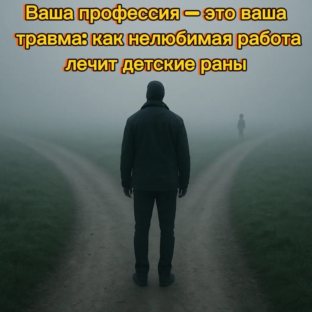 Ваша профессия — это ваша травма: как нелюбимая работа лечит детские раны