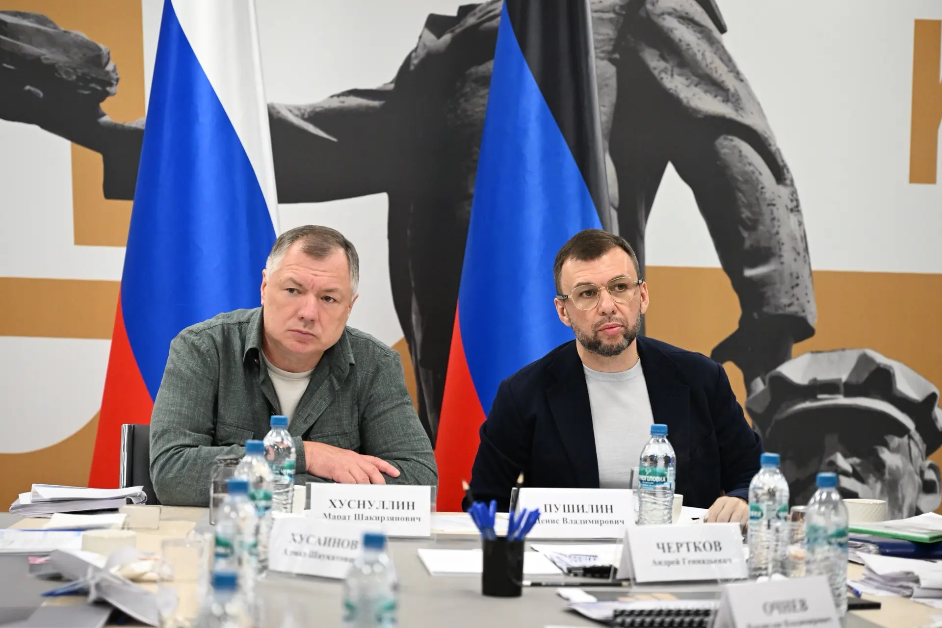 Марат Хуснуллин совершил рабочую поездку в Донецкую Народную Республику  ✔️В Донецке он побывал в со