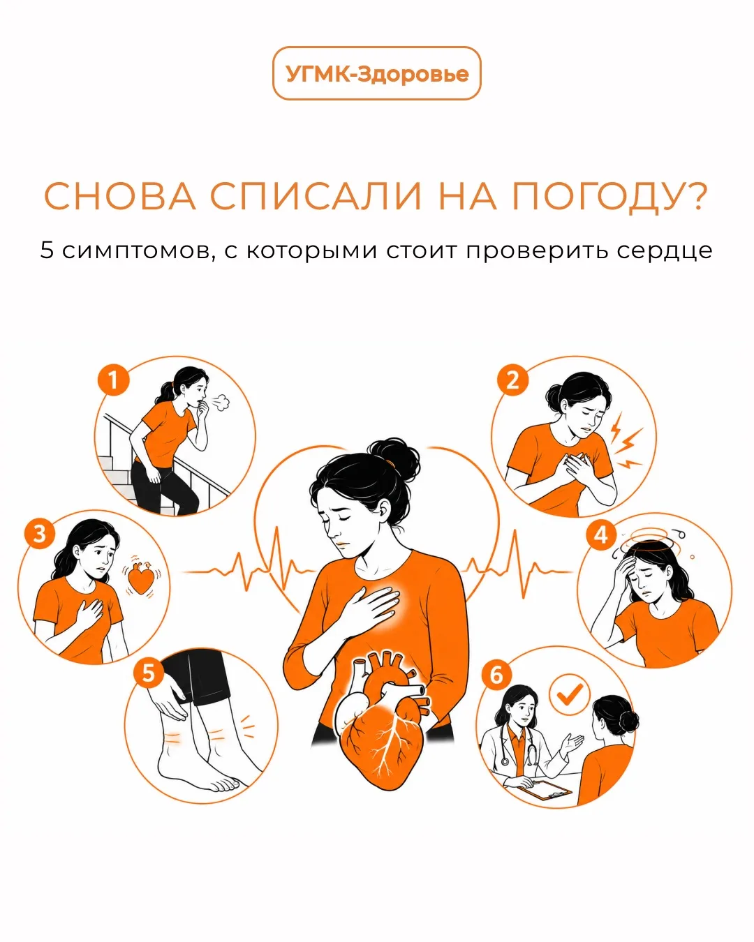 🟠«Это возраст». «Наверное, давление из-за погоды». «Просто устал»