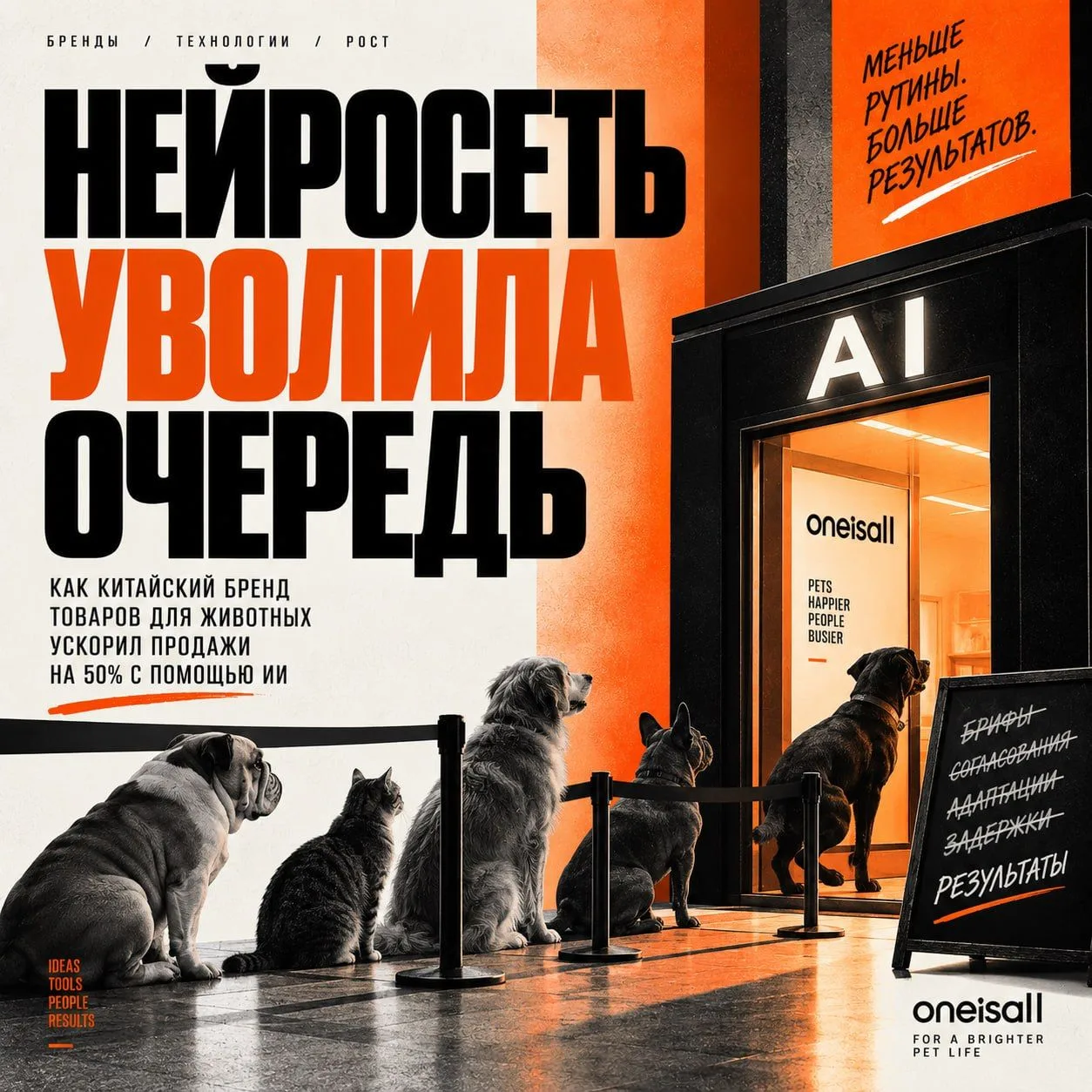 НЕЙРОСЕТЬ УВОЛИЛА ОЧЕРЕДЬ