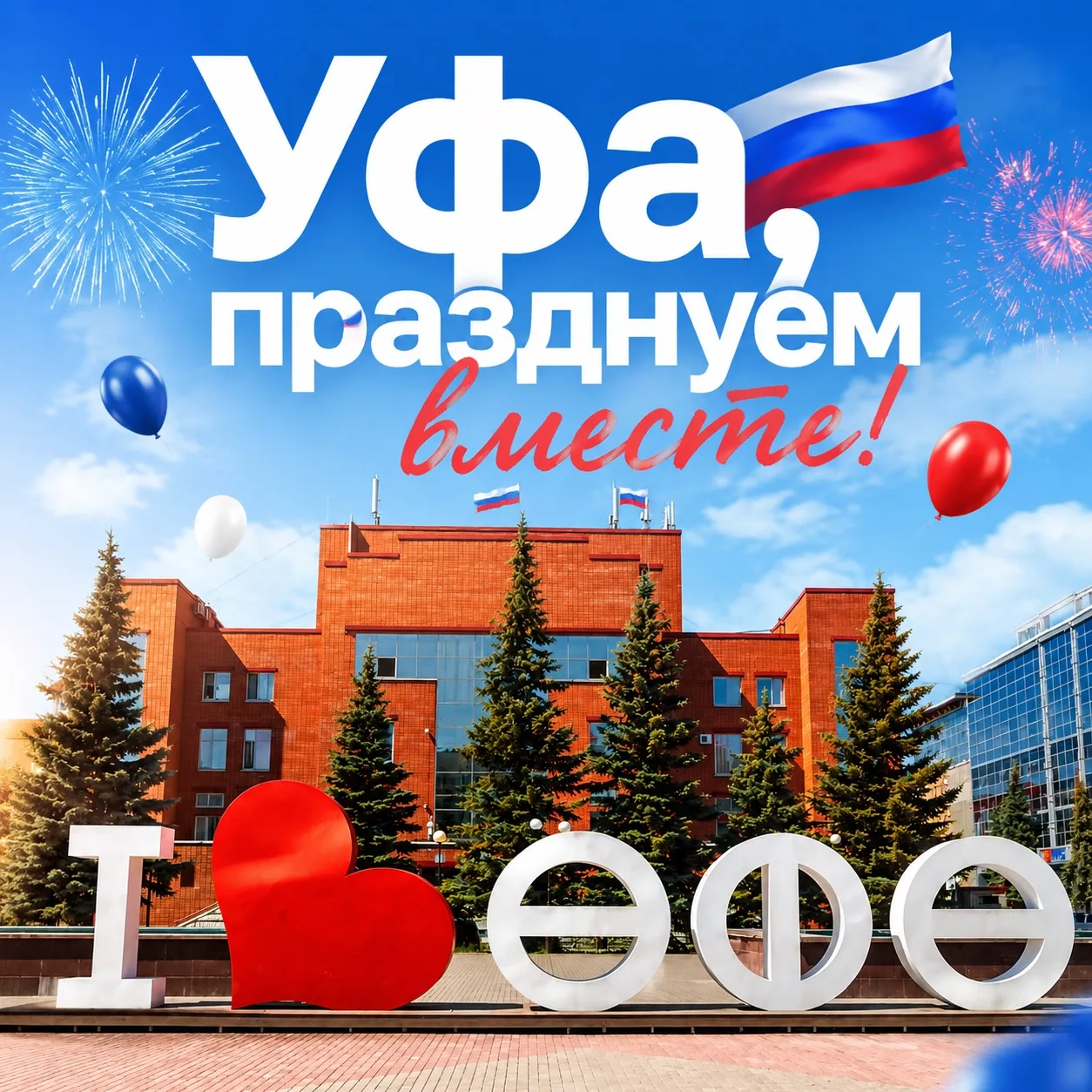 Уфа, празднуем вместе! 🇷🇺✨

Поздравляем всех жителей Орджоникидзевского района с Днем России и Дне