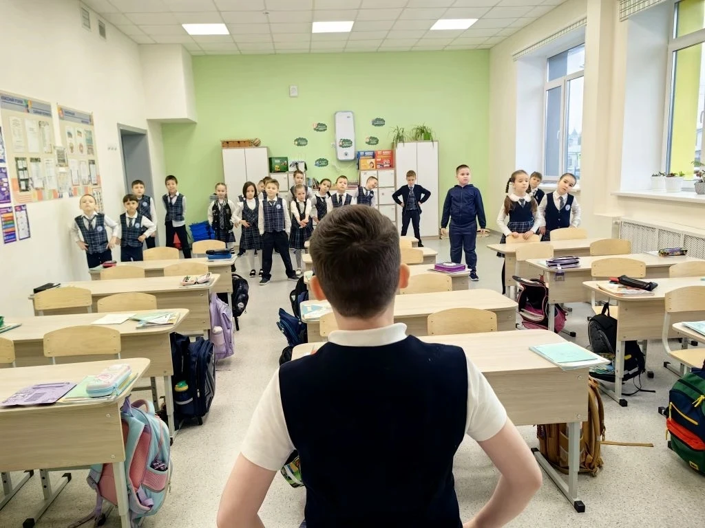 Сегодня,  7 апреля, 1и встретили День здоровья на позитиве — сделали утреннюю зарядку🤸🤸 Но мы не ждё