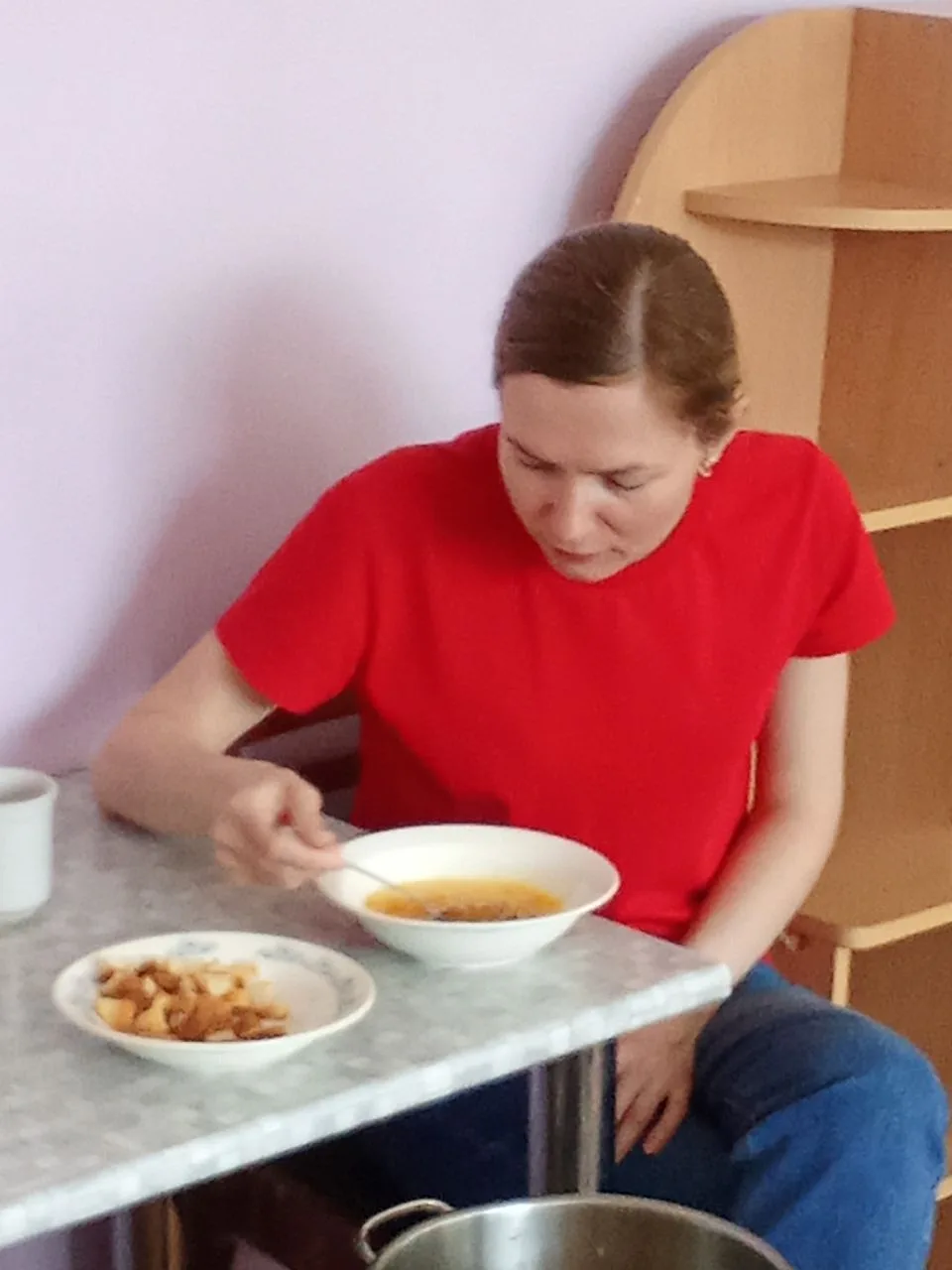 Сегодня в рамках родительского контроля питания наш детский сад посетила Лидия Александровна — мама 