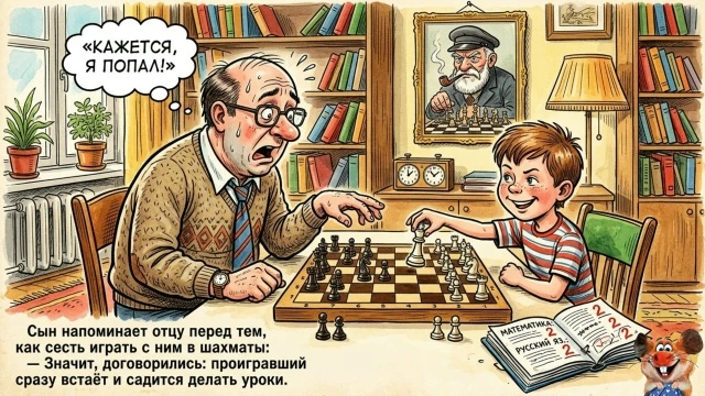 Анекдотик для бодрого настроения!