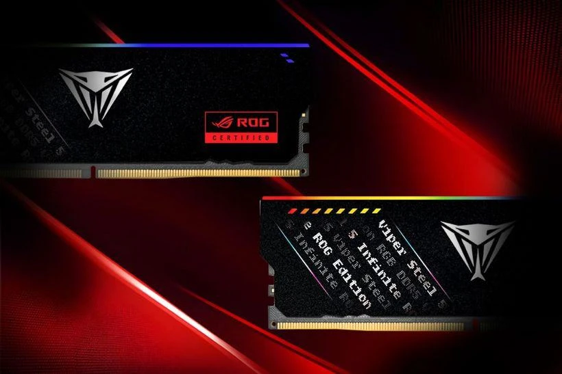 ⚡️ Patriot представила память Viper Steel 5 DDR5 ROG Edition