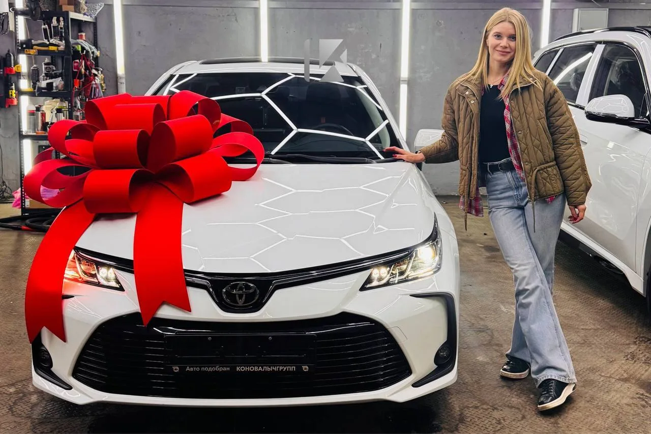 Выдали Toyota Corolla ✅