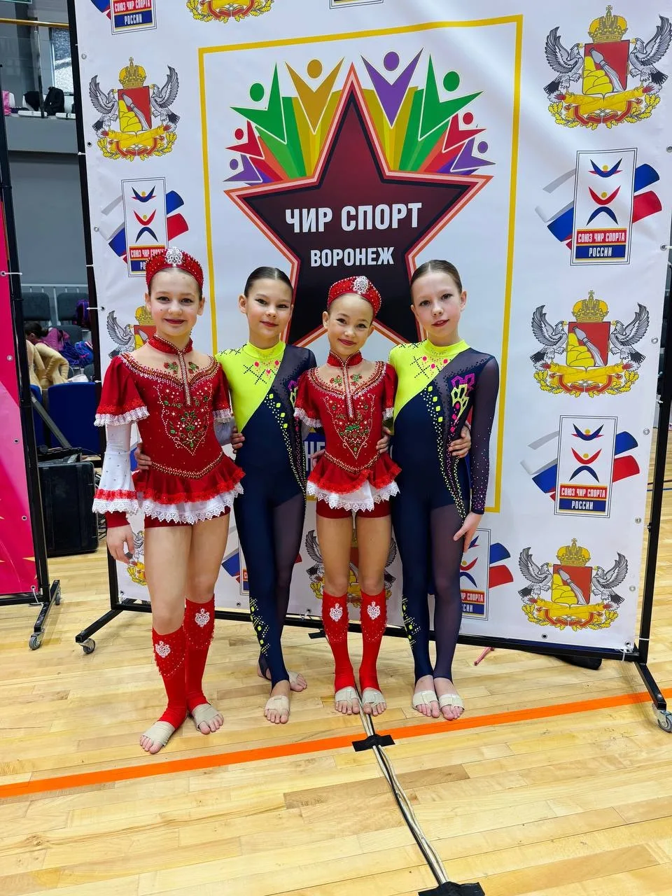 🥇 Поздравляем нашу талантливую ученицу 4В класса Губареву Дарину с блестящим выступлением на спортив
