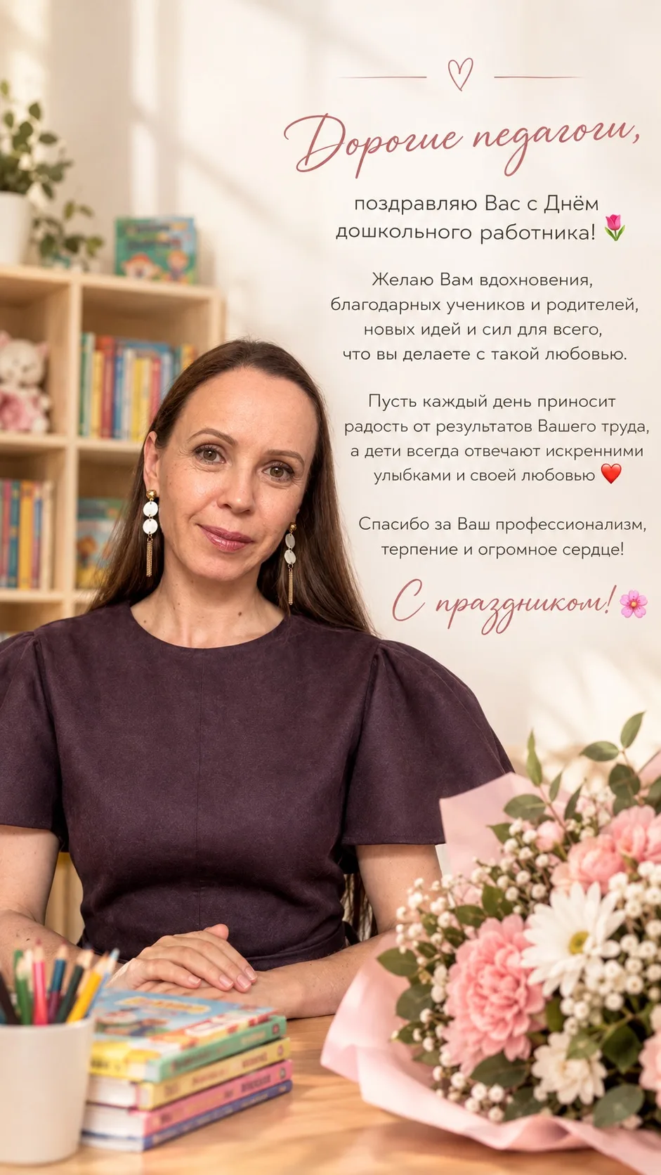 С праздником!❤️💐😊