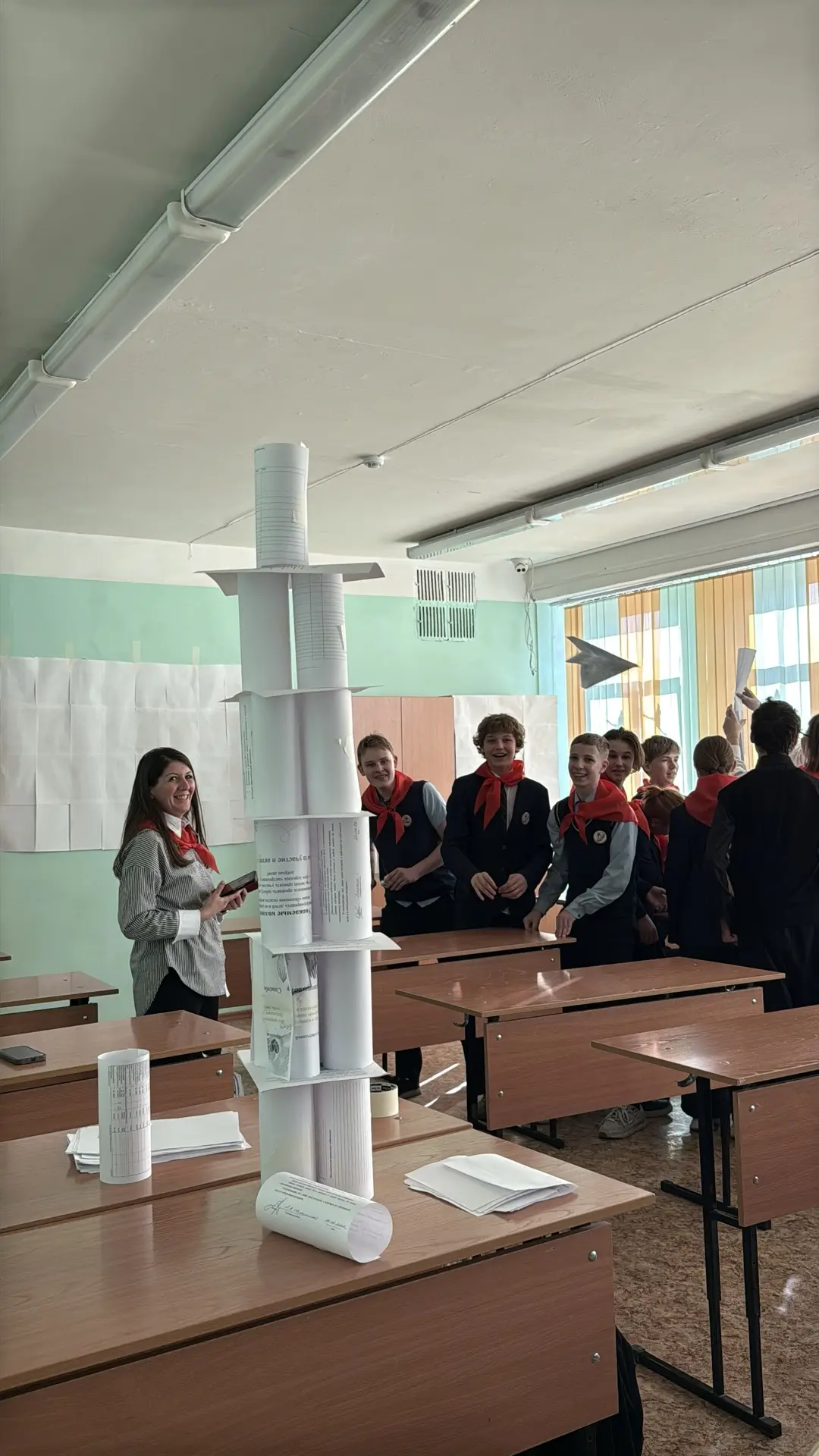 Вчера был особенный день — День детских общественных организаций России🔥   7 технический класс  прис