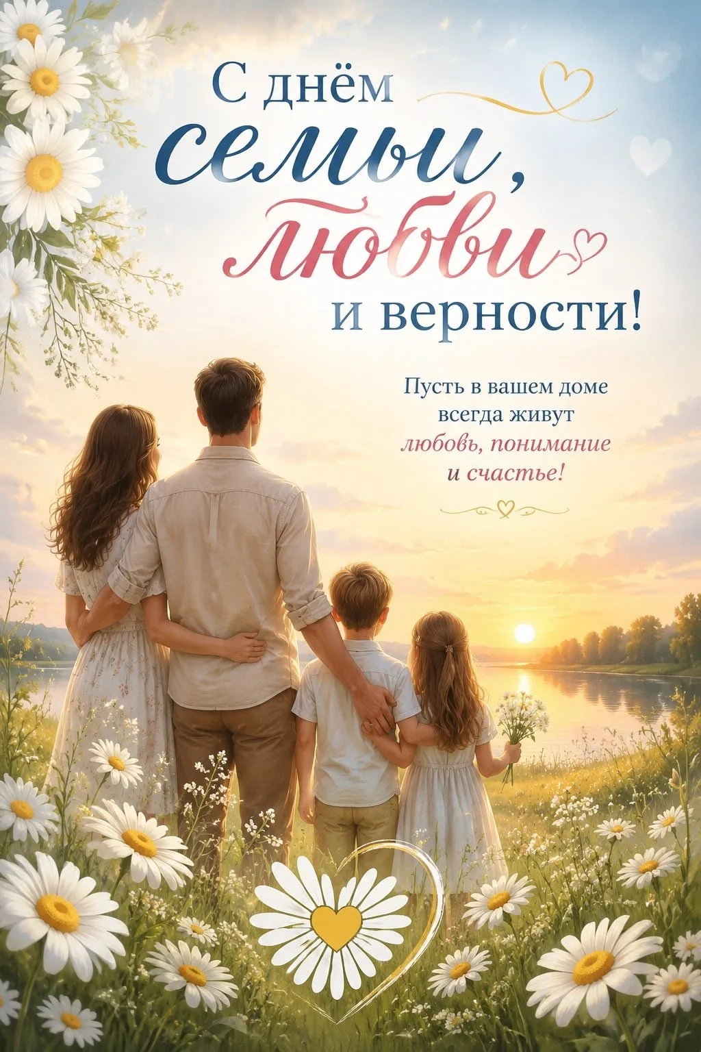 Уважаемые коллеги,родители и учащиеся нашего лицея! 🌻

Сердечно поздравляем вас с Днем семьи, любви