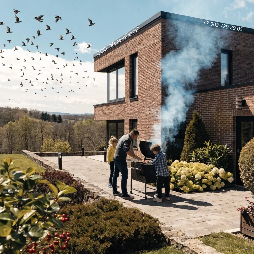 🏡 Жить в своем доме из новых материалов — лучшее решение.