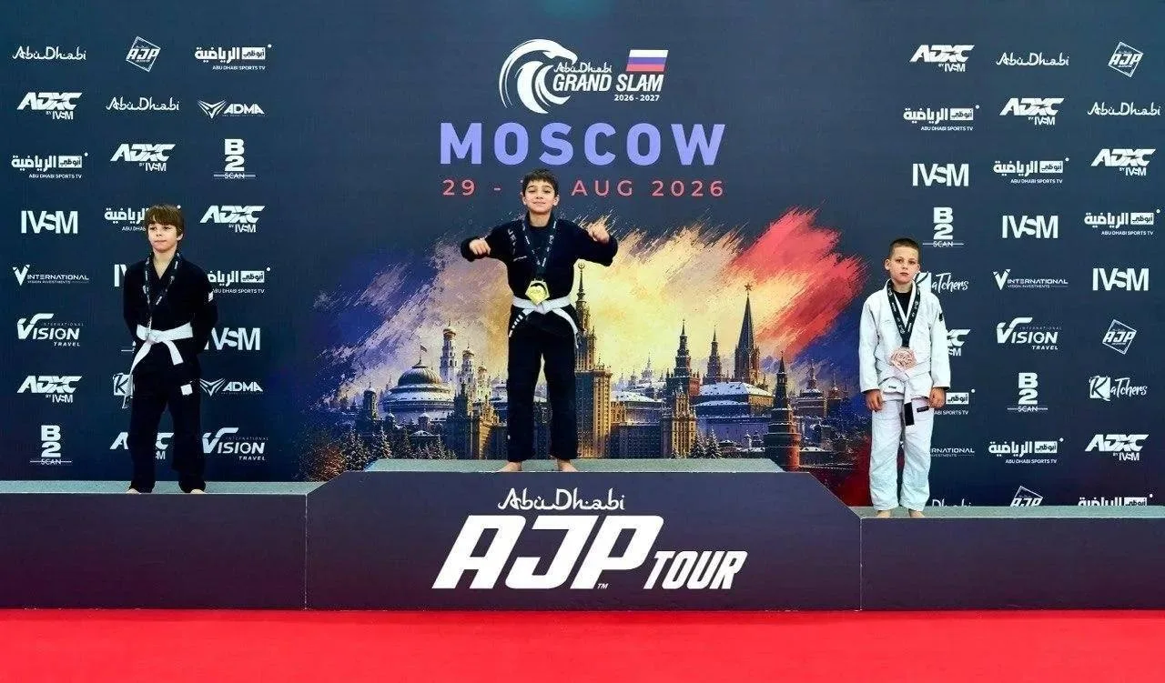 Омские бойцы клуба «Союз BJJ» взяли четыре медали на этапе Abu Dhabi Grand Slam в Москве.