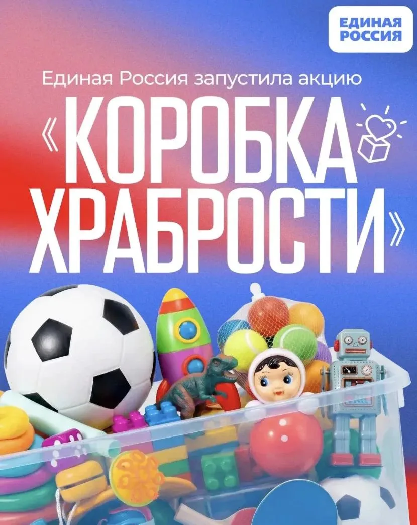 «Единая Россия» запустила ежегодную благотворительную акцию

Акция «Коробка храбрости» проходит в 14
