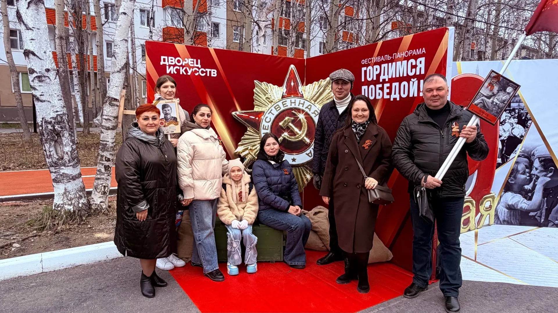 Вчера Нижневартовск, как и вся страна, отмечал 81-ю годовщину Великой Победы!  Приятно сказать, что 