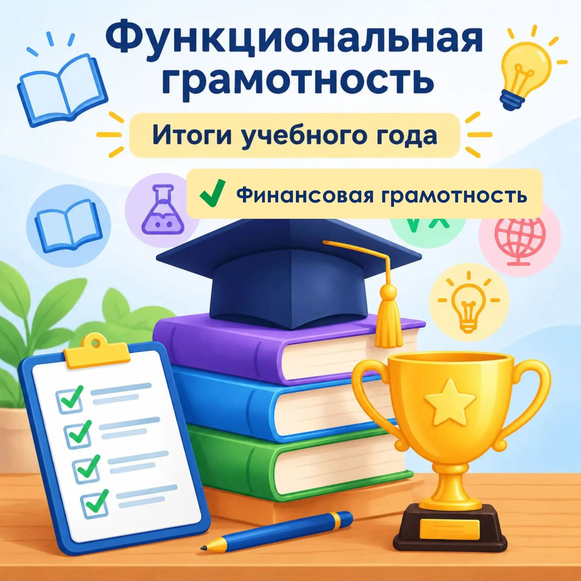 📊 Анализируем итоги учебного года
 
📈 Учебный год 2025/2026 показал: работа по формированию функци