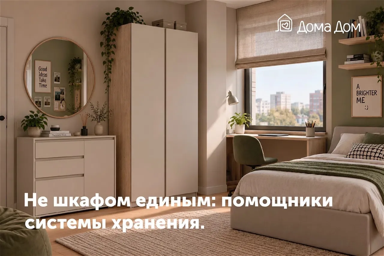 Комоды, тумбы, стеллажи — те самые помощники, которые дополняют основную систему хранен...