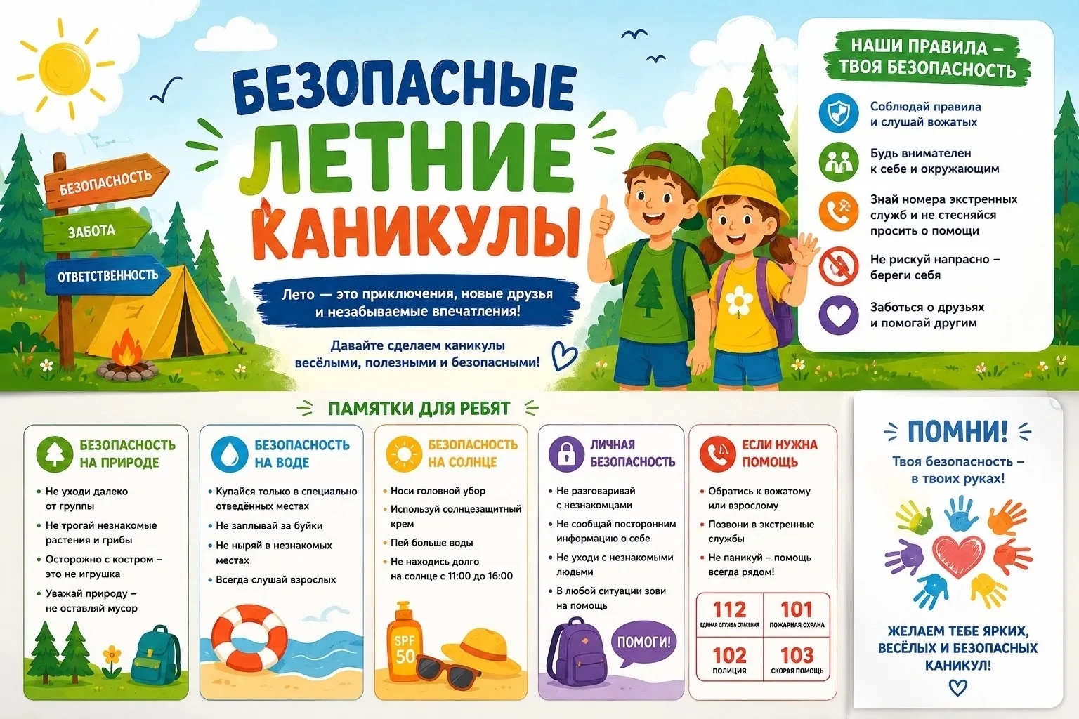 🎓 Дорогие ребята и родители!
Вот и закончился наш замечательный летний лагерь!

🔔 Настали долгожда
