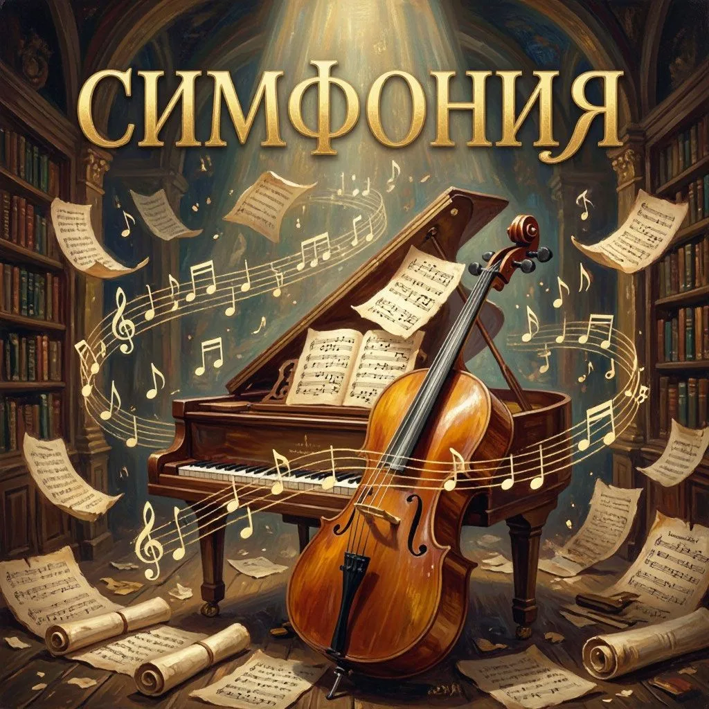 Знакомимся с музыкальными терминами -  «симфония»