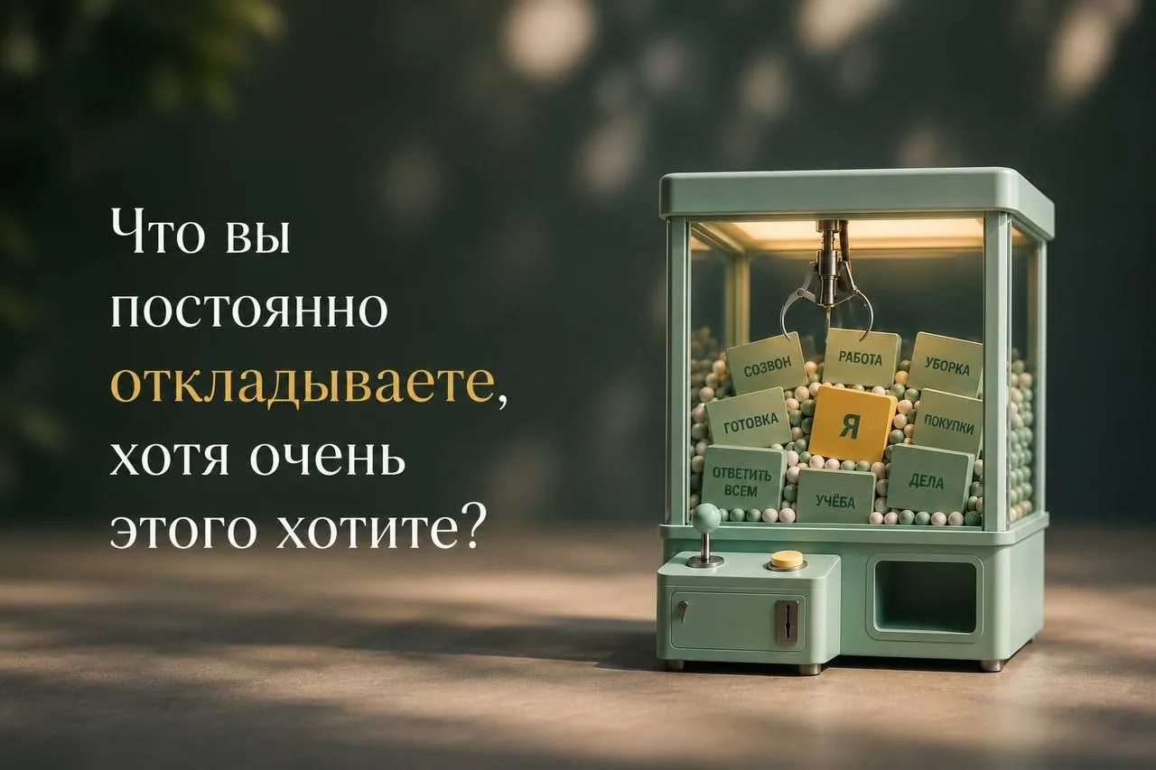 Как часто вы ловите себя на мысли «у меня нет времени»? 🕰️