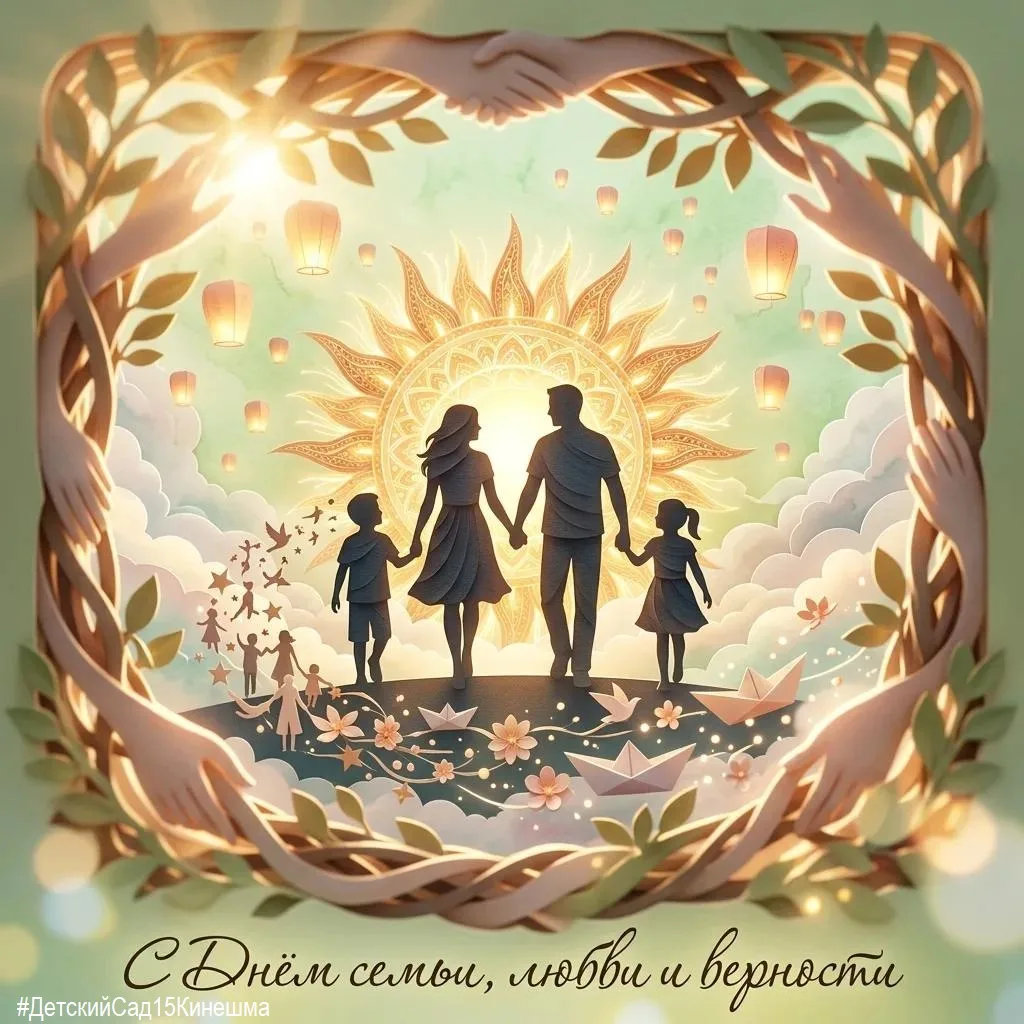 🌼 С Днём семьи, любви и верности!

Сегодня 8 июля — особенная дата в нашем календаре. Вся Россия от