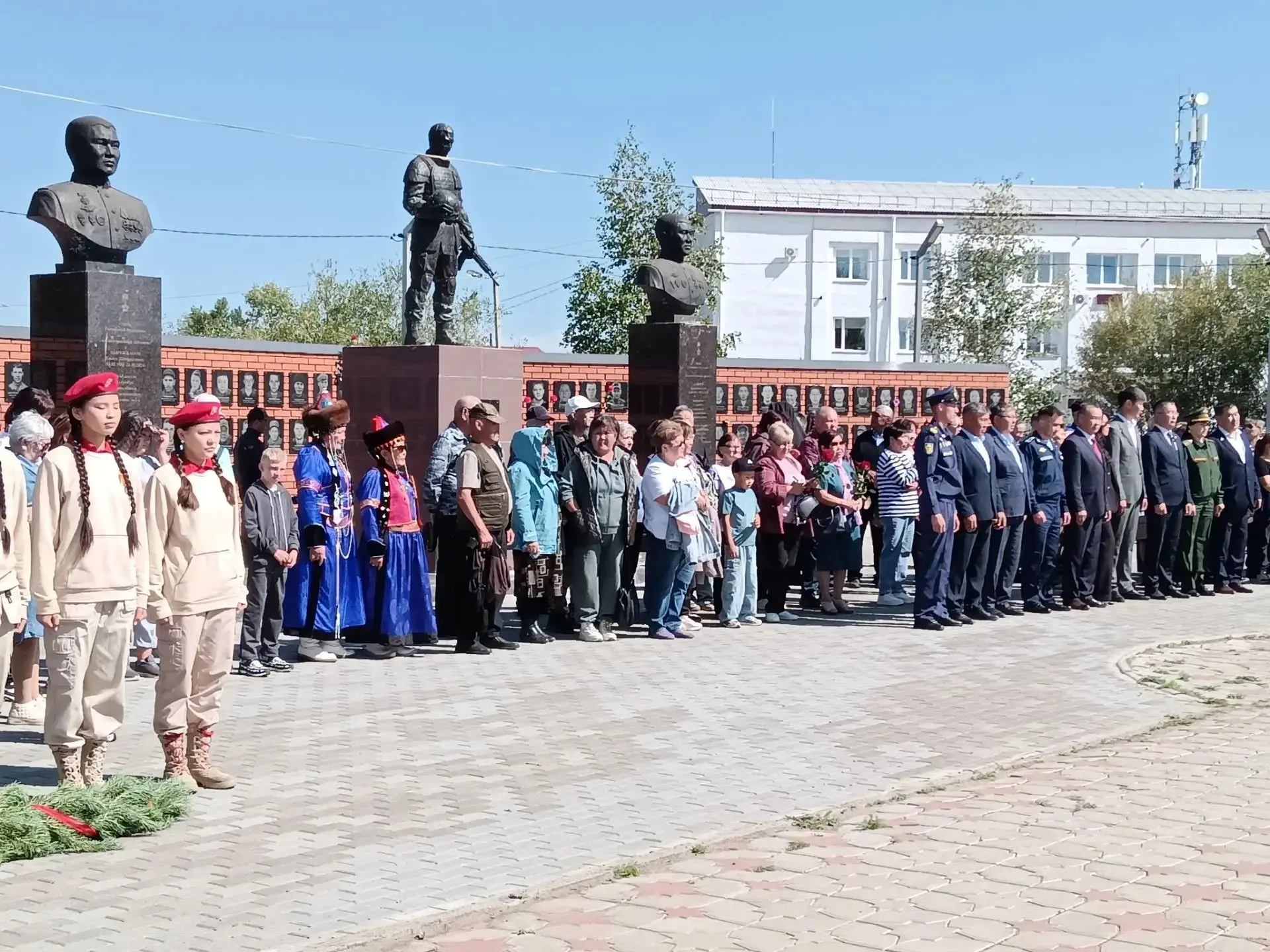 ⭐ В селе Сосново-Озерское появился еще один важный символ нашей памяти