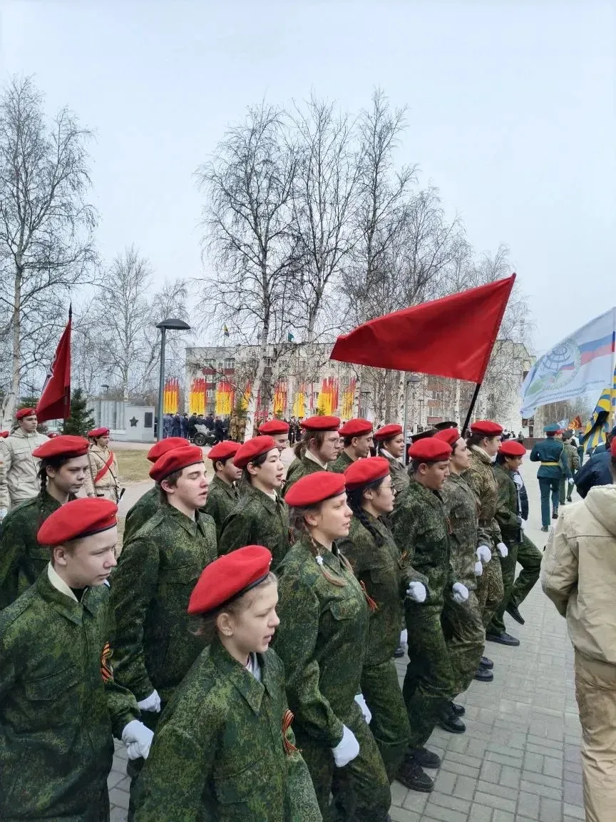 Сегодня, в честь празднования 81-й годовщины победы в Великой отечественной войне, прош...