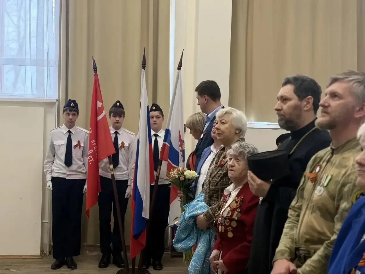 В школьном отделении № 1 прошло праздничное мероприятие, приуроченное к 81-й годовщине Победы в Вели