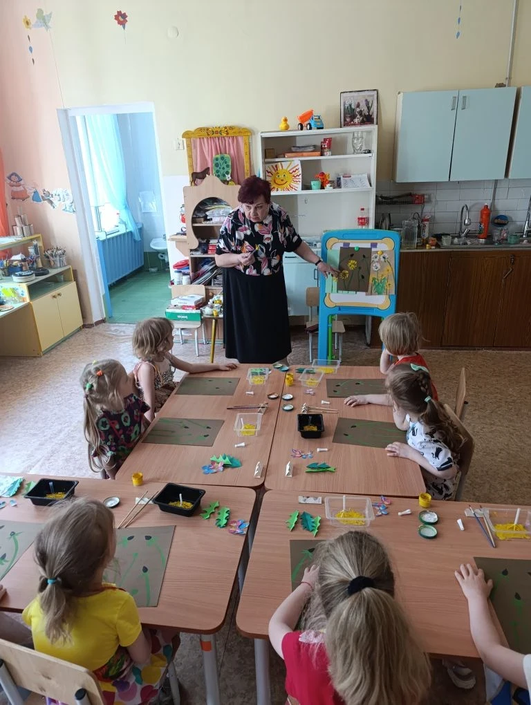 Во вторник в кружке «Волшебные краски» прошли отчетные занятия, ставшие ярким завершением учебного ц