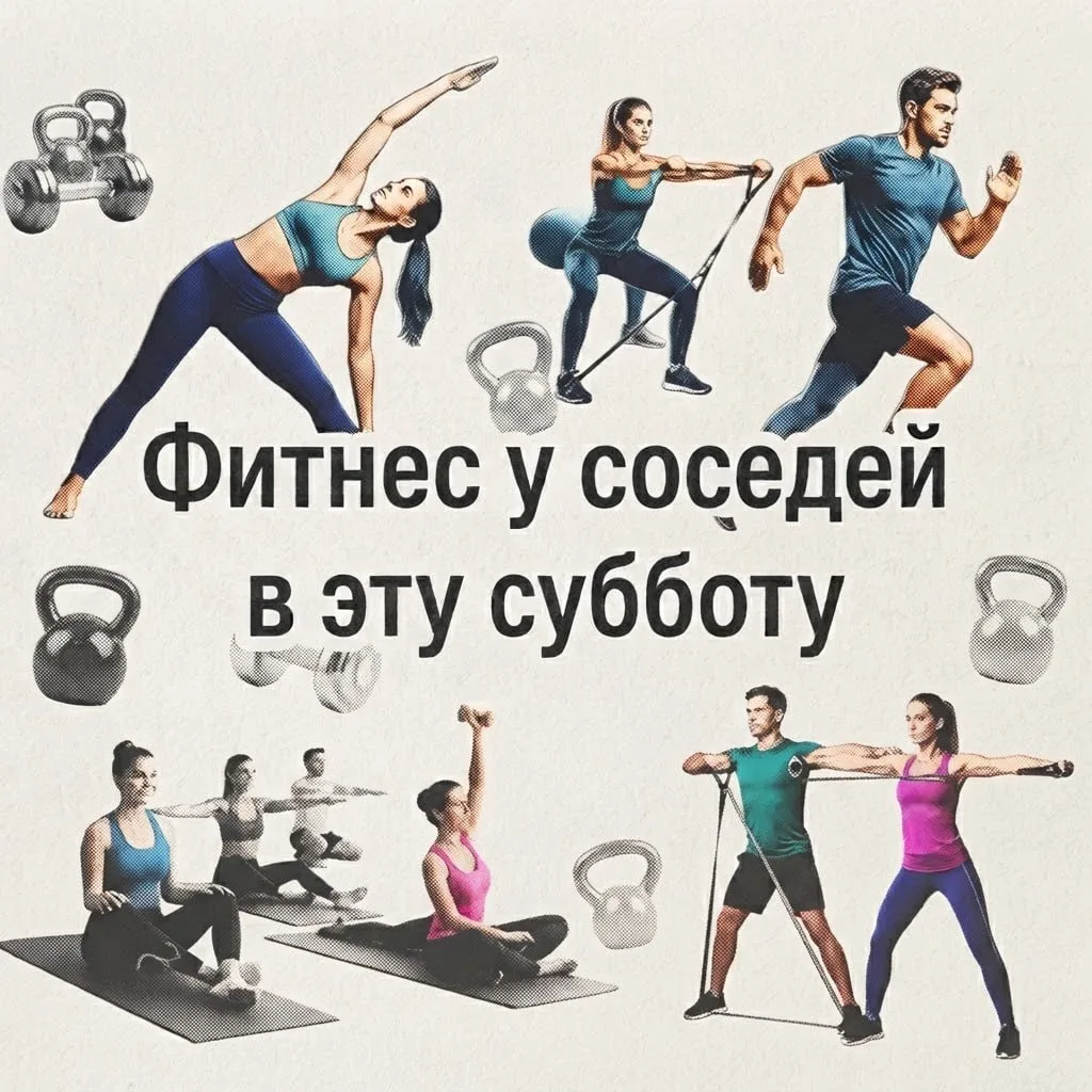 В соседнем Рязанском пройдут бесплатные занятия по фитнесу 📍