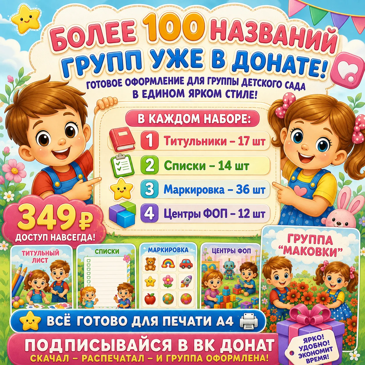 Полный список всех групп: