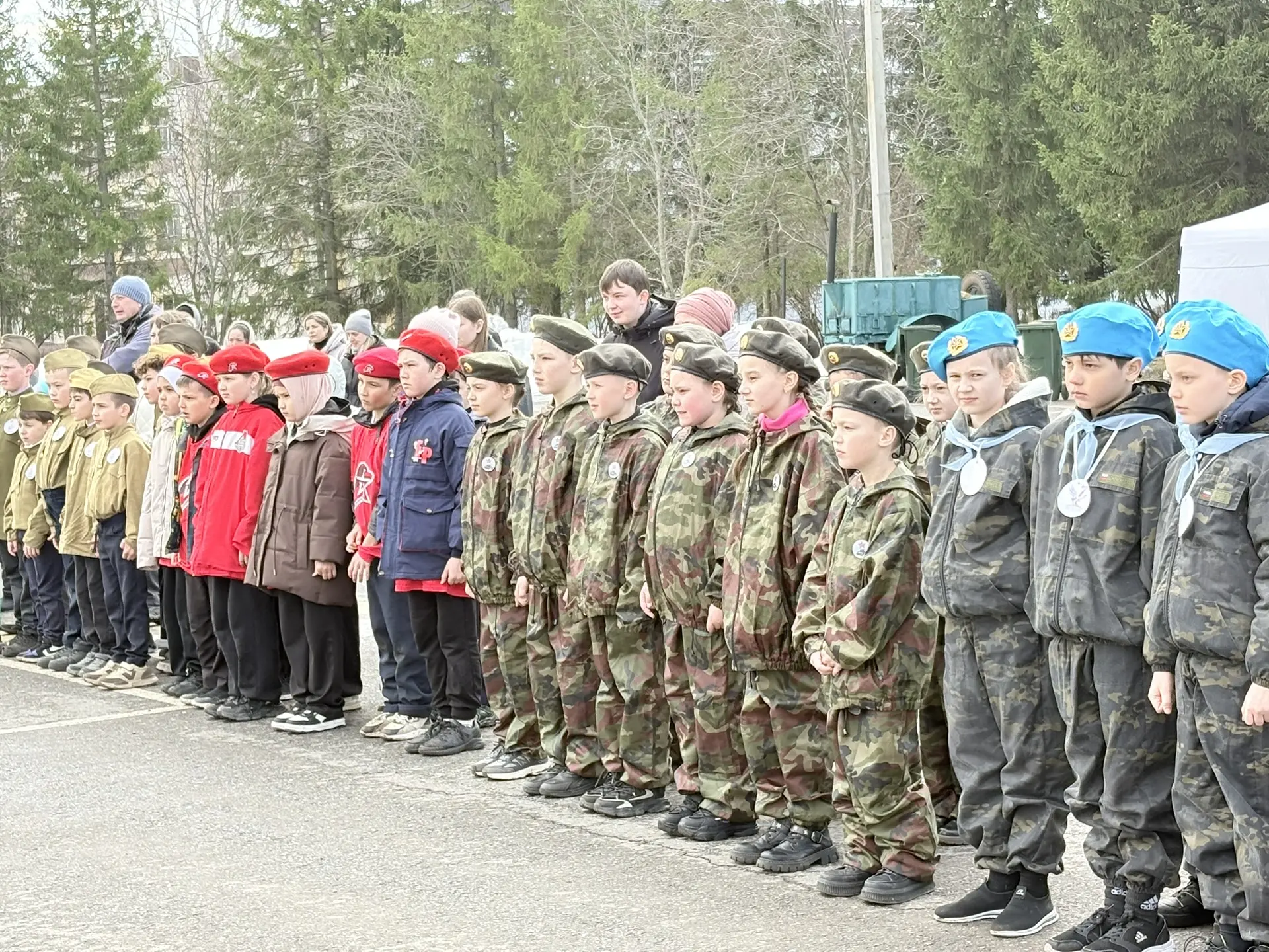 Сегодня состоялся муниципальный этап военно-патриотического конкурса «Зарница 2.0» для младшей групп