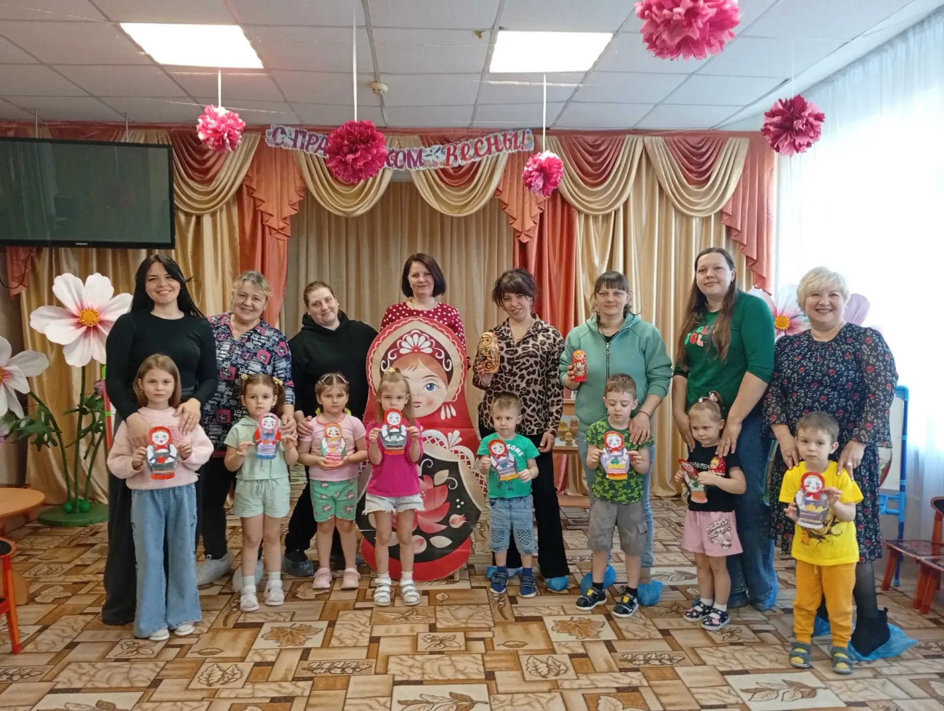 В рамках работы детско- родительского сообщества "Истоки"  был проведён мастер-класс "М...