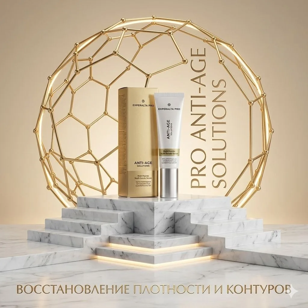 ✨ Антивозрастное действие сразу в нескольких направлениях.