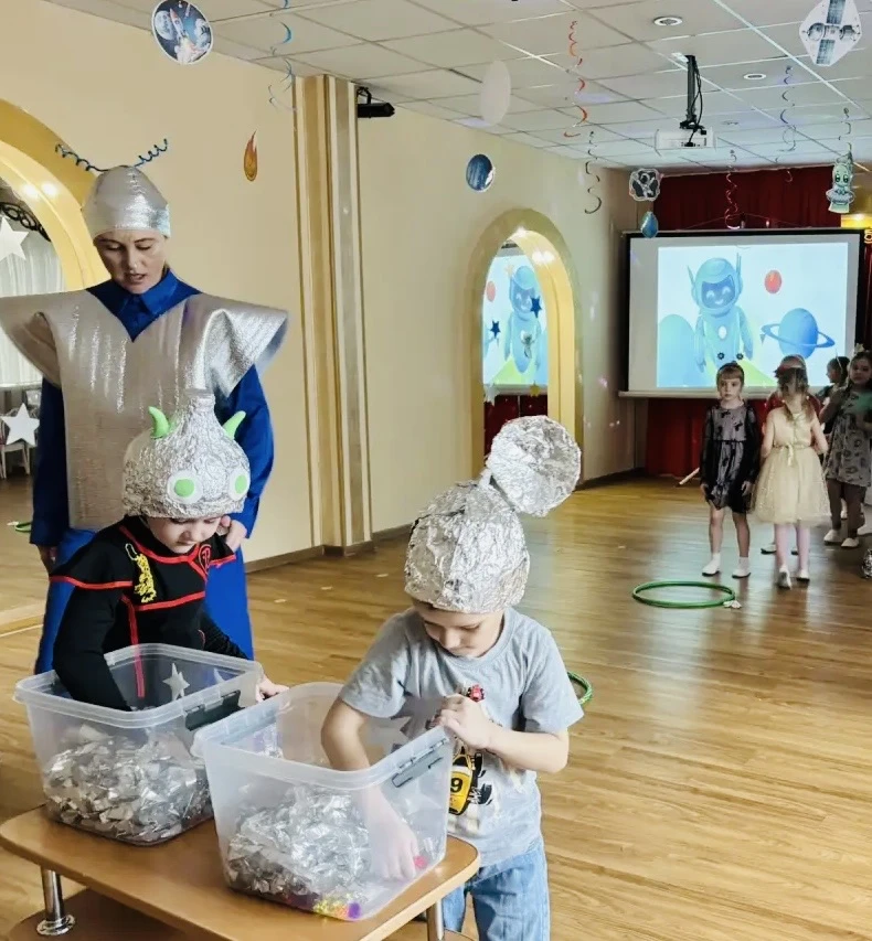 Космическое приключение в нашем детском саду! 🚀✨