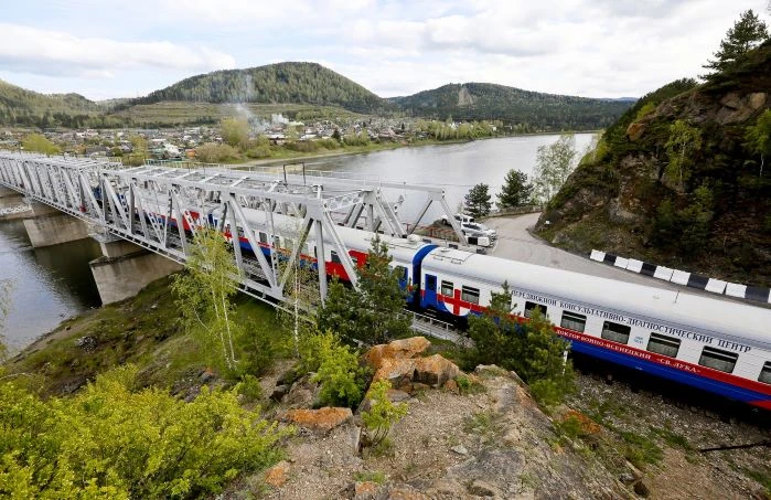 🚂 В мае «Поезд здоровья» остановится на шести станциях запада края  Передвижной консультативно-диагн