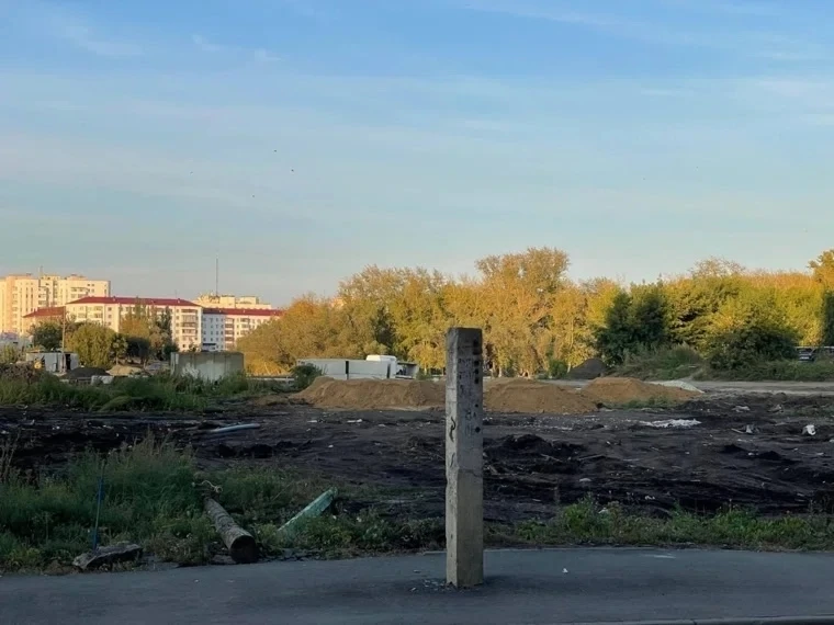 В Кургане полностью убрали старые жилые дома в районе ЦПКиО