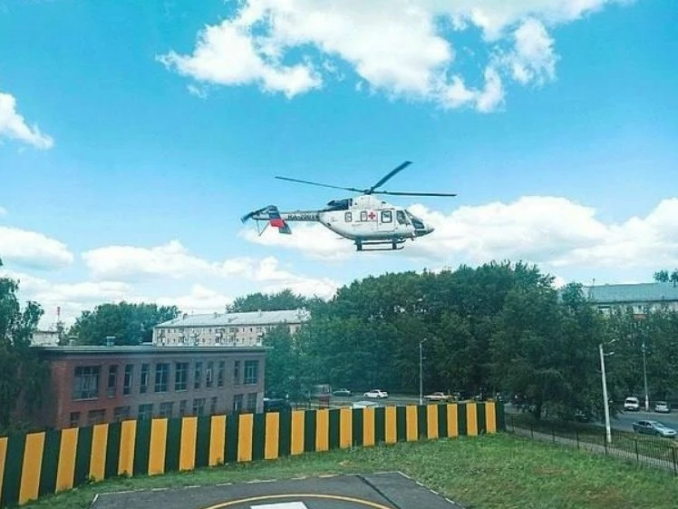 Санавиация спасла жизнь 41-летнему жителю Кировской области