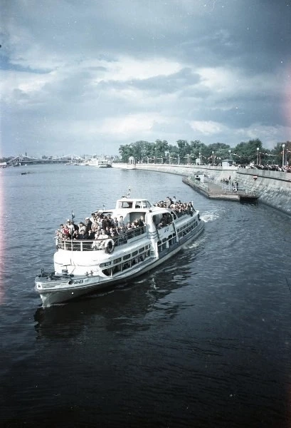Речной трамвай на Москве-реке, 1955–1959 годы