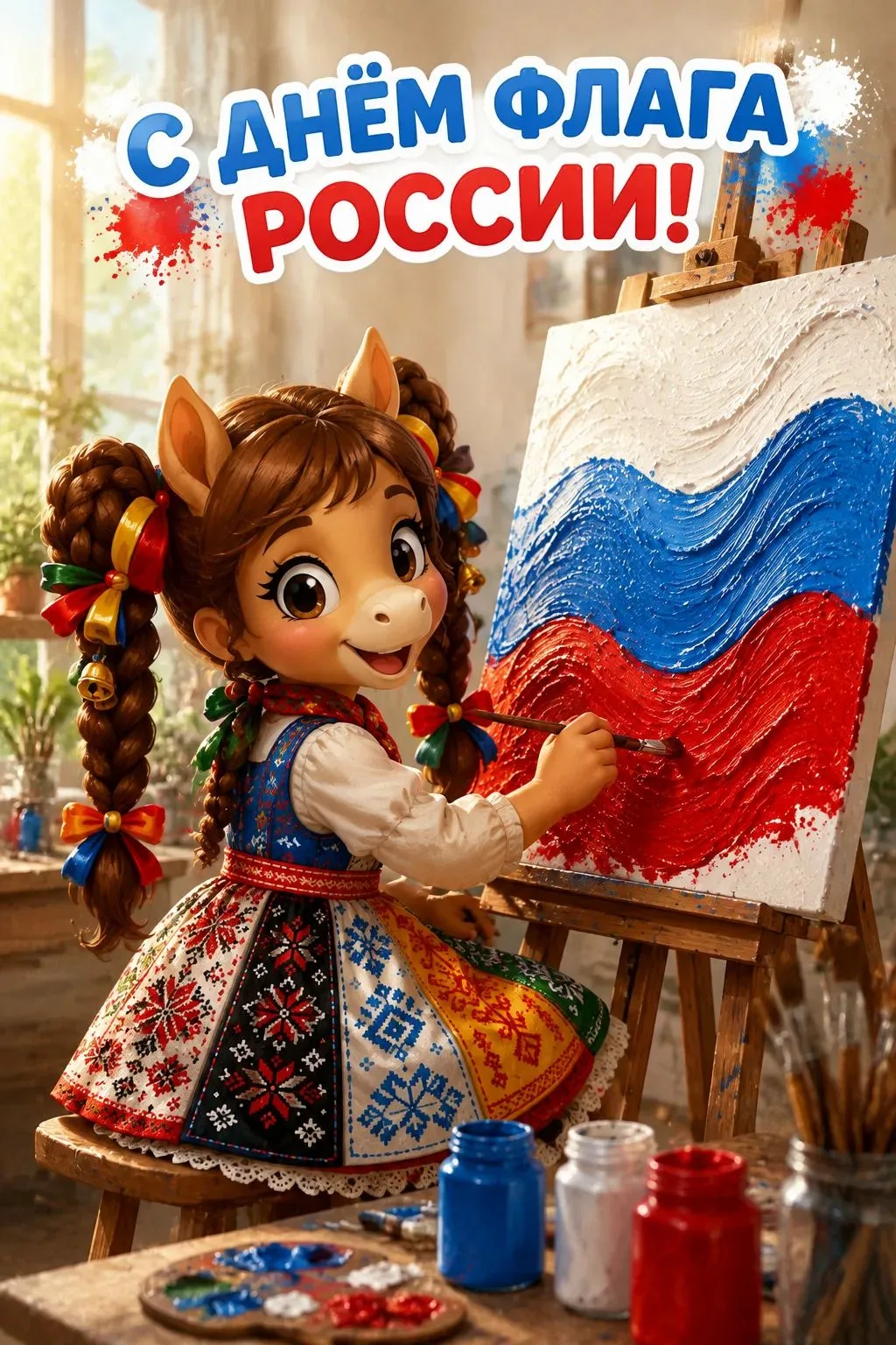 С Днём флага! 🇷🇺