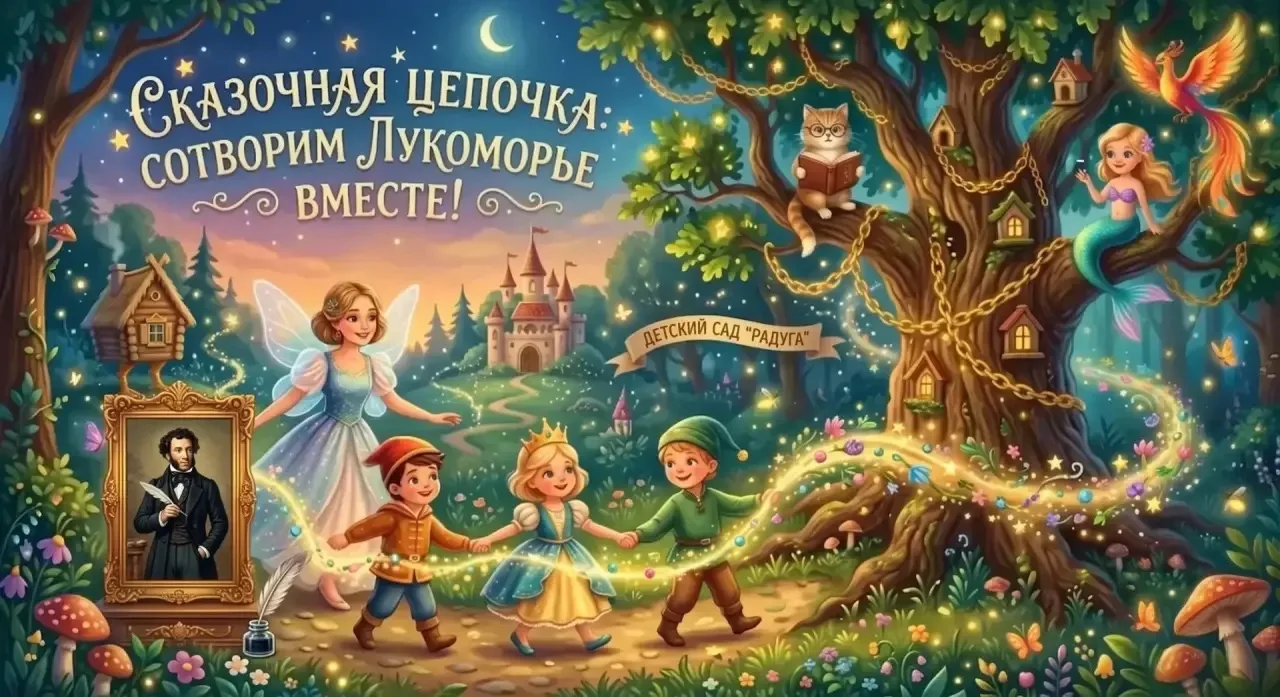 📚 💥 Сказочная цепочка: сотворим