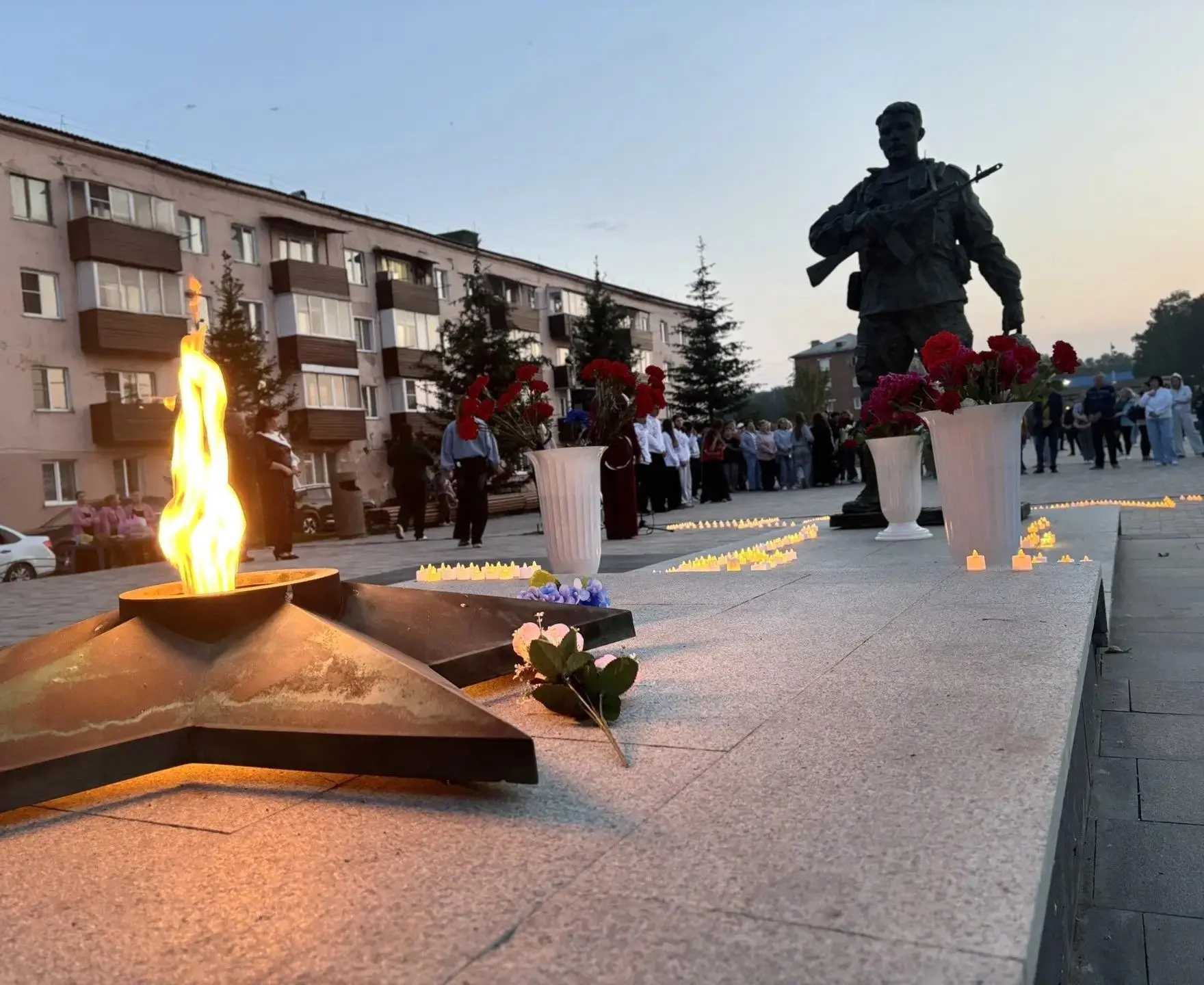 22 июня в пгт. Верх‑Чебула прошло памятное мероприятие, посвящённое Дню памяти и скорби...