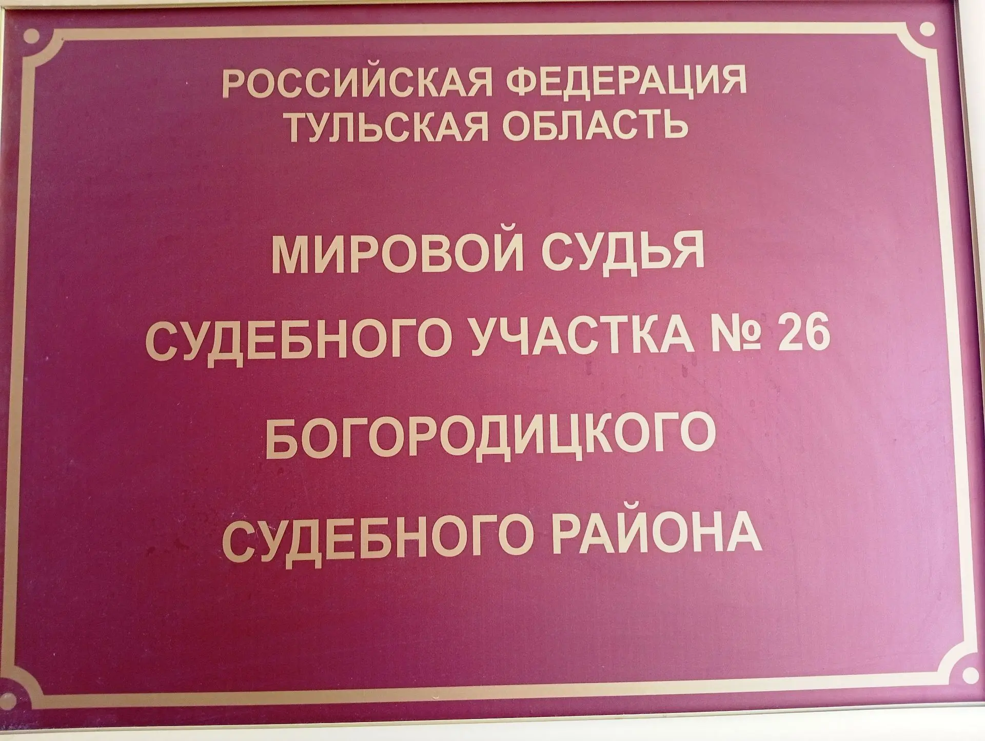 Мировой судья судебного участка №26 Богородицкого судебного района назначил 300 часов о...