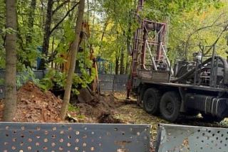 🚧 Во дворе на Академика Павлова идут раскопки
