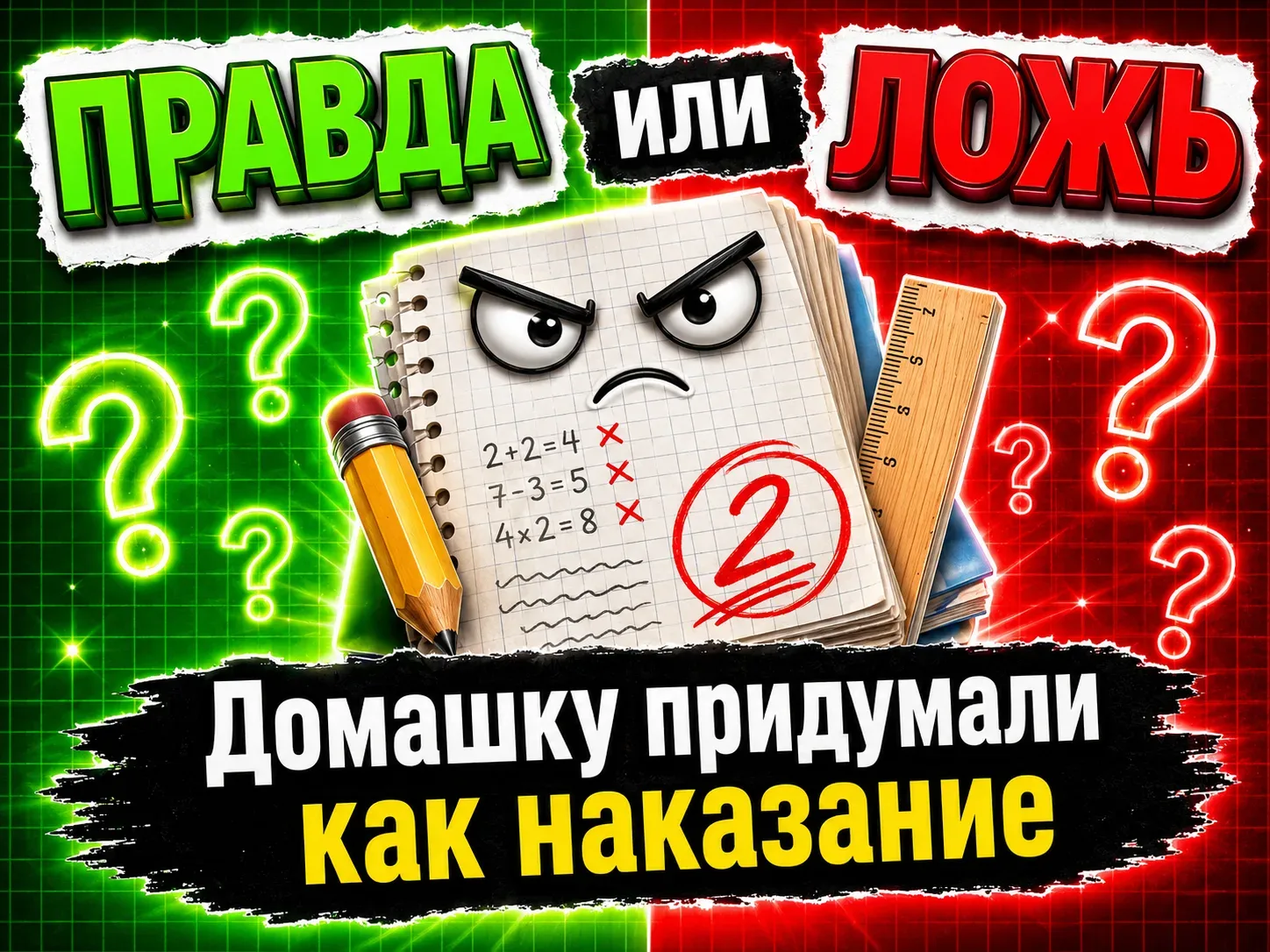 Домашку придумали как наказание?