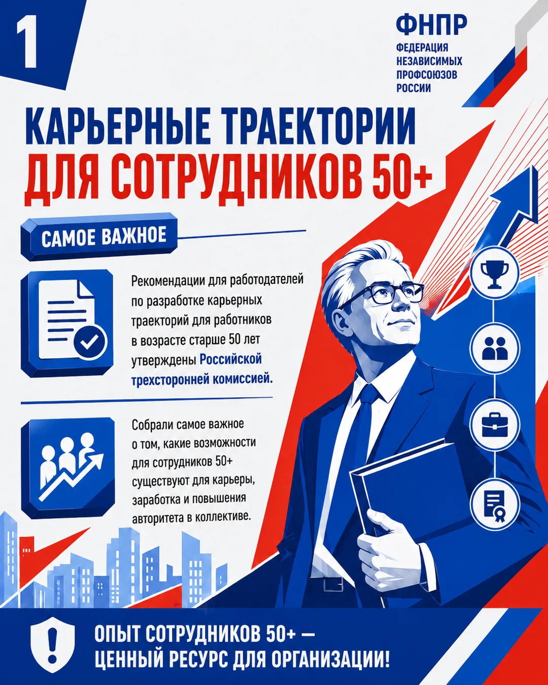 Рекомендации по формированию карьерных траекторий для работников старше 50 лет утвержде...