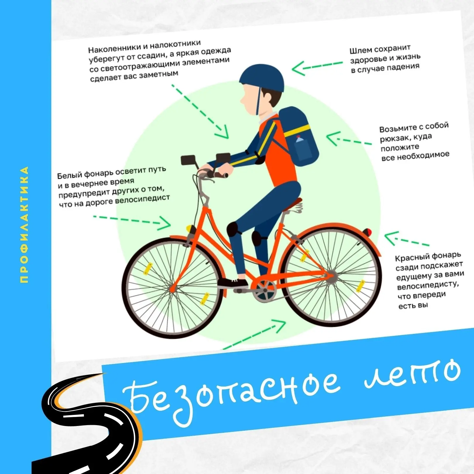 Безопасное лето

🚴‍В период летних каникул очень важно помнить о безопасности!

Управляющий совет и