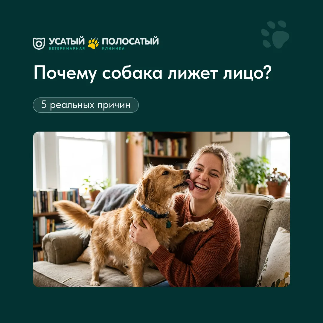 Для нас поцелуй — это эмоция, а для собаки — целый детектив и способ сказать что-то важ...