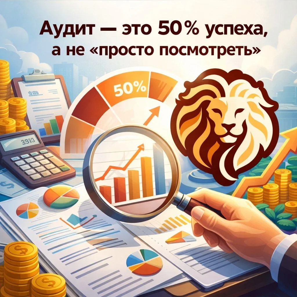 Многие до сих пор воспринимают аудит как «ну, посмотреть, что там происходит» 👀